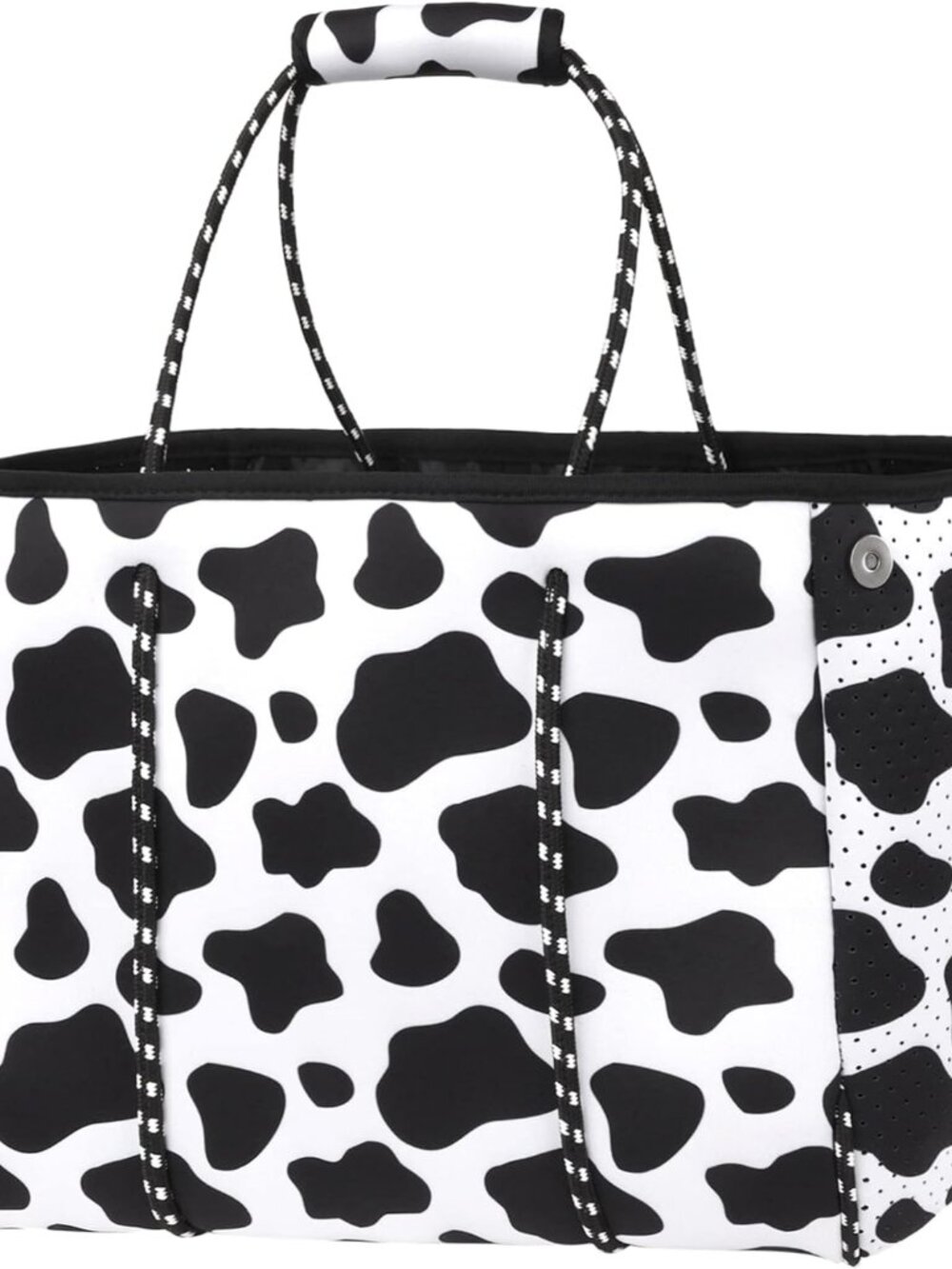 Large Neoprene Beach Tote Bag for Women & Men, Travel, Pool & Gym